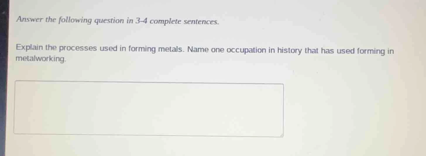 answer the following question in 3-4 complete sentences. explain the pr…