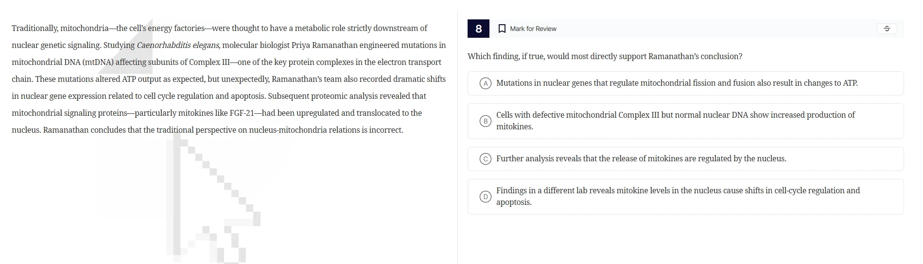 traditionally, mitochondria—the cell’s energy factories—were thought to…