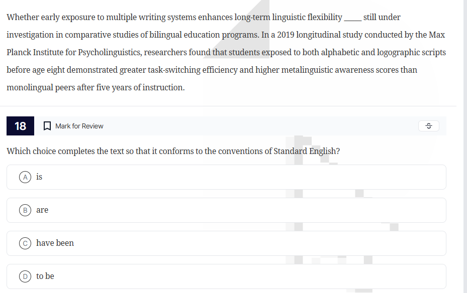 whether early exposure to multiple writing systems enhances long - term…