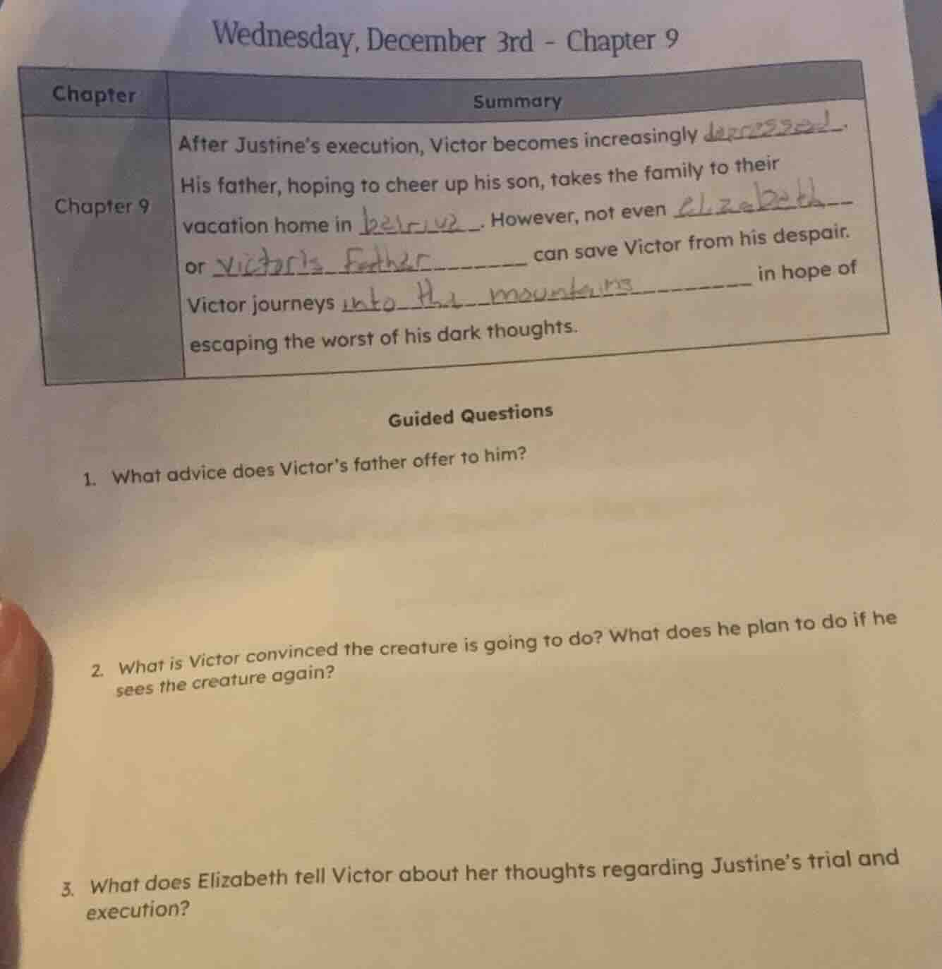 wednesday, december 3rd - chapter 9 chapter\tsummary chapter 9\tafter j…