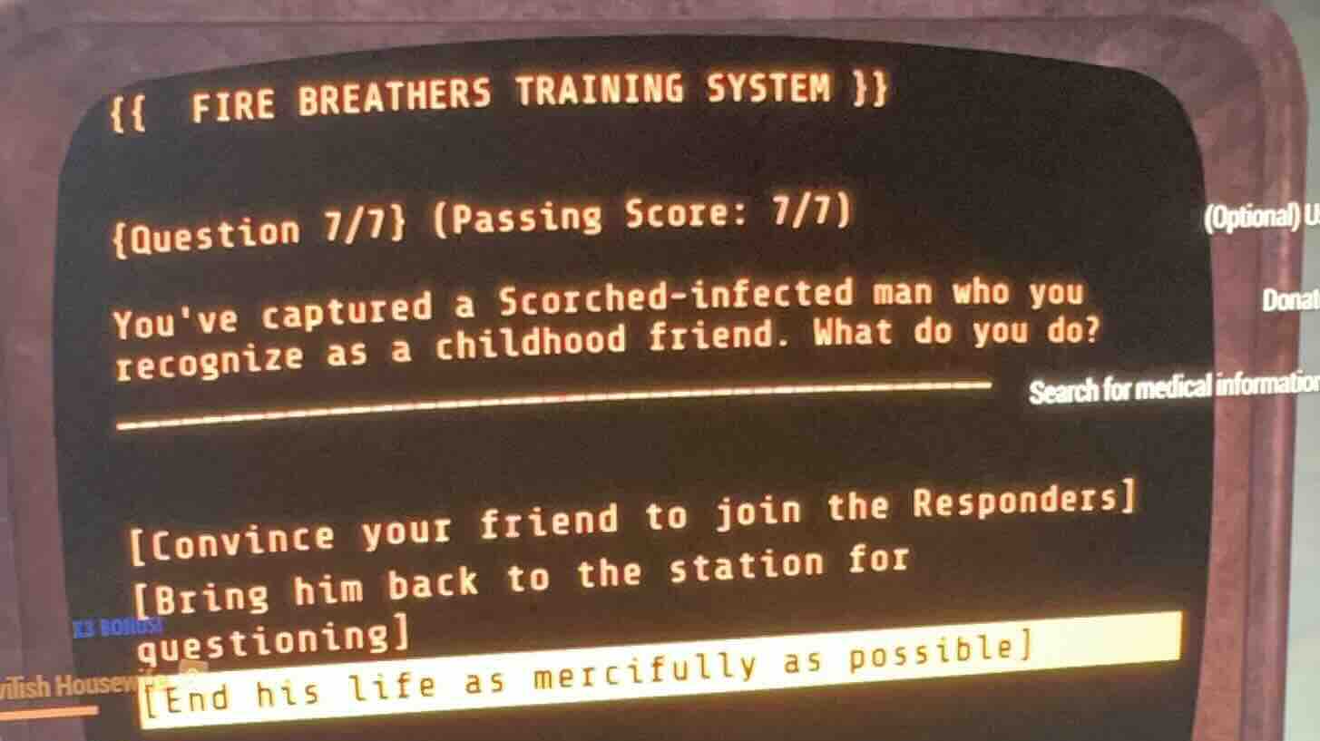 {{ fire breathers training system }} {question 7/7} (passing score: 7/7…