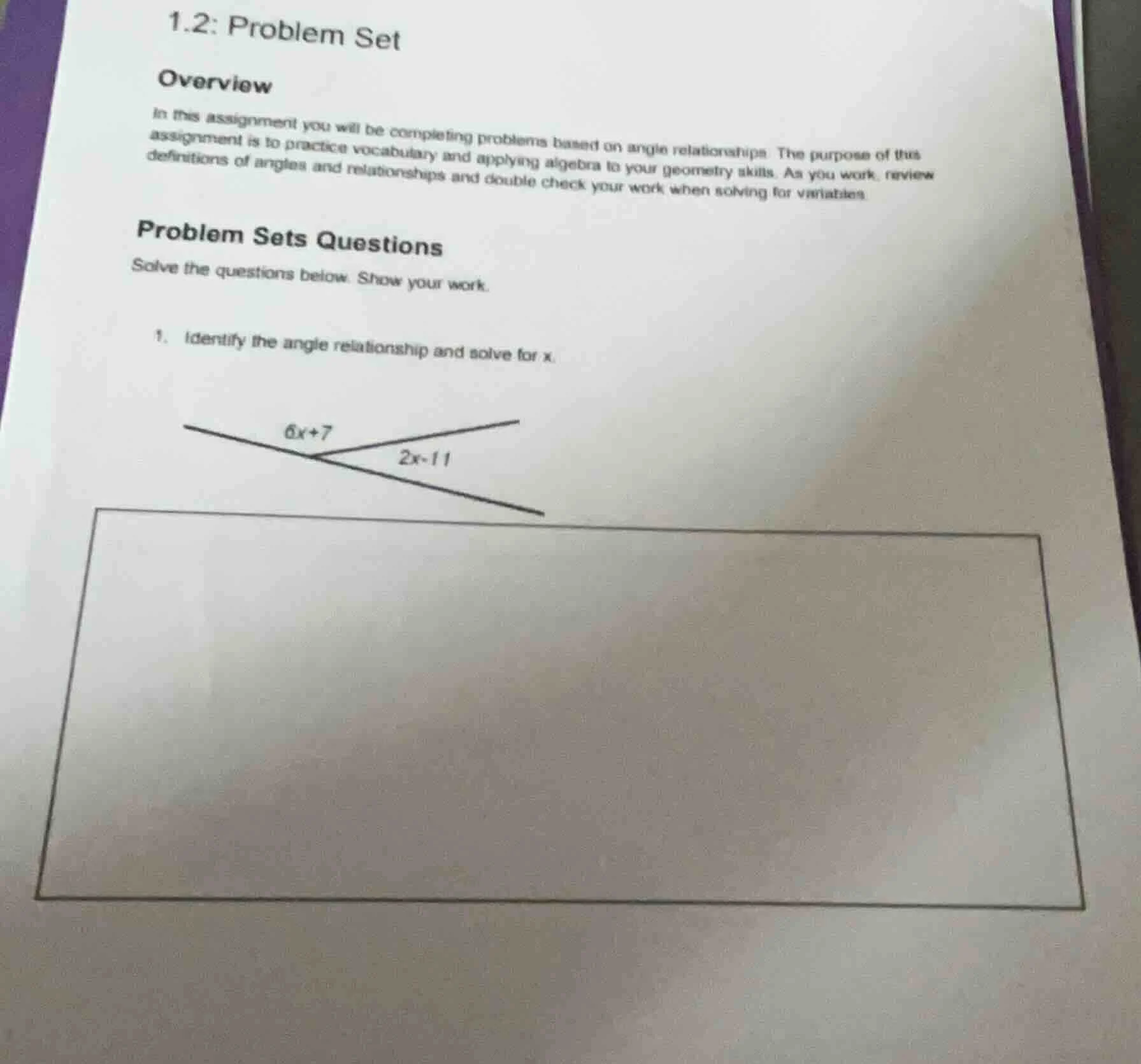 1.2: problem set overview in this assignment you will be completing pro…