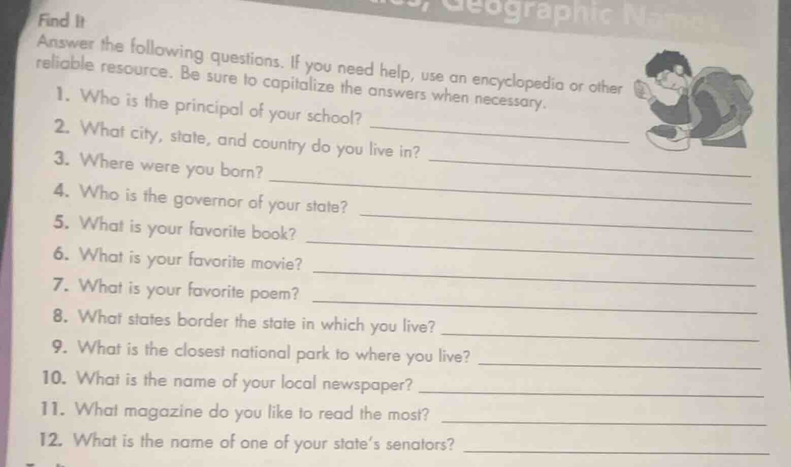 find it answer the following questions. if you need help, use an encycl…