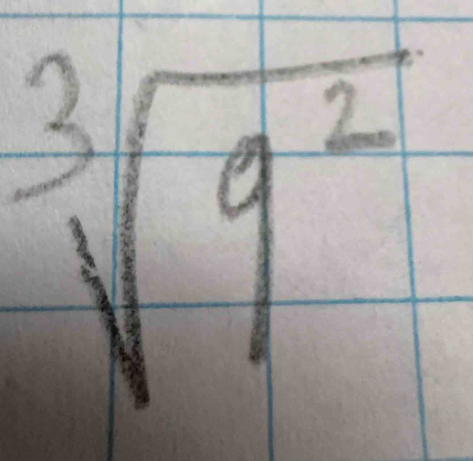 $sqrt3{9^2}$
