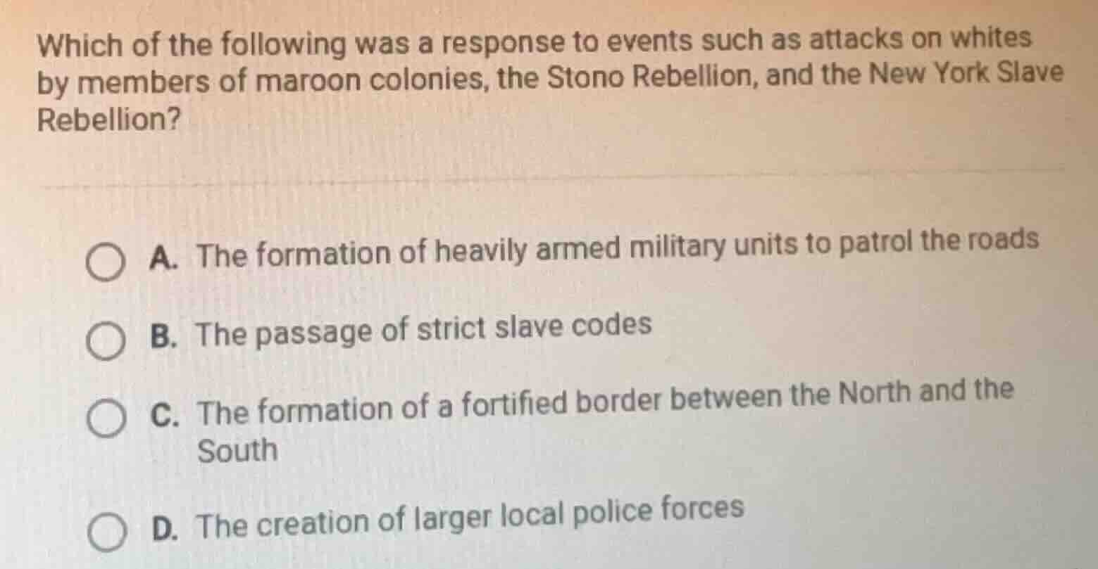 which of the following was a response to events such as attacks on whit…
