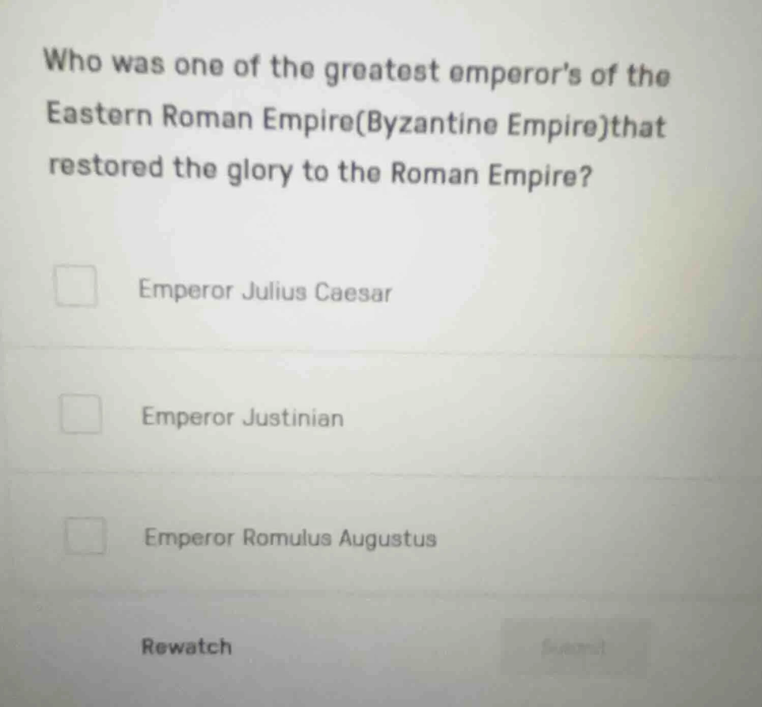 who was one of the greatest emperors of the eastern roman empire(byzant…