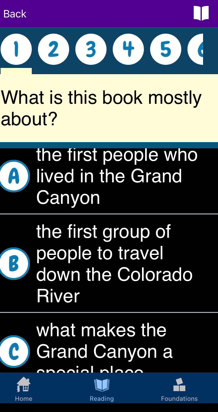 what is this book mostly about? a the first people who lived in the gra…