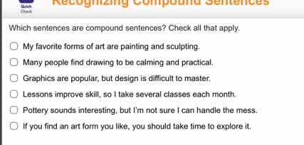 recognizing compound sentences which sentences are compound sentences? …