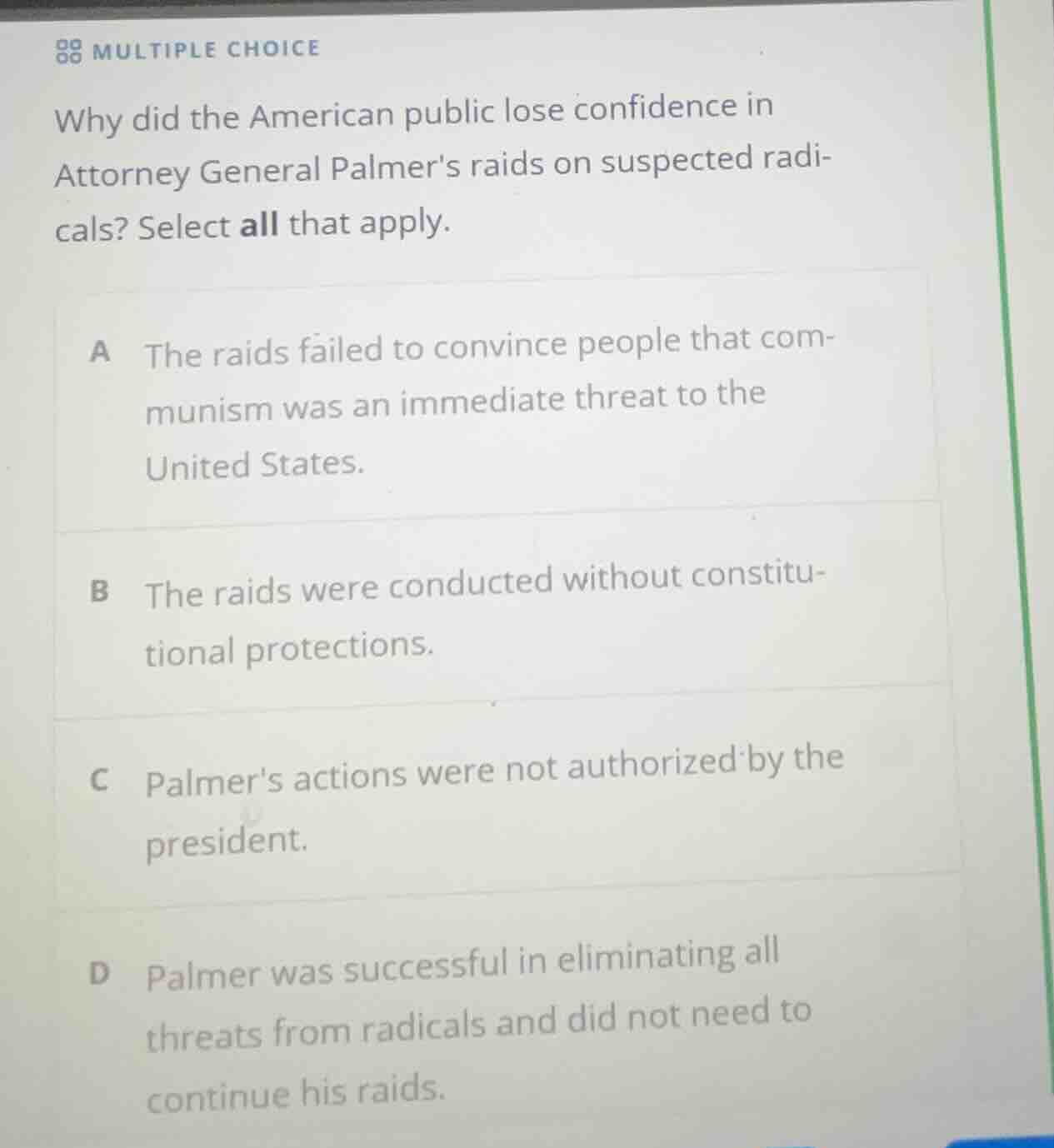 multiple choice why did the american public lose confidence in attorney…