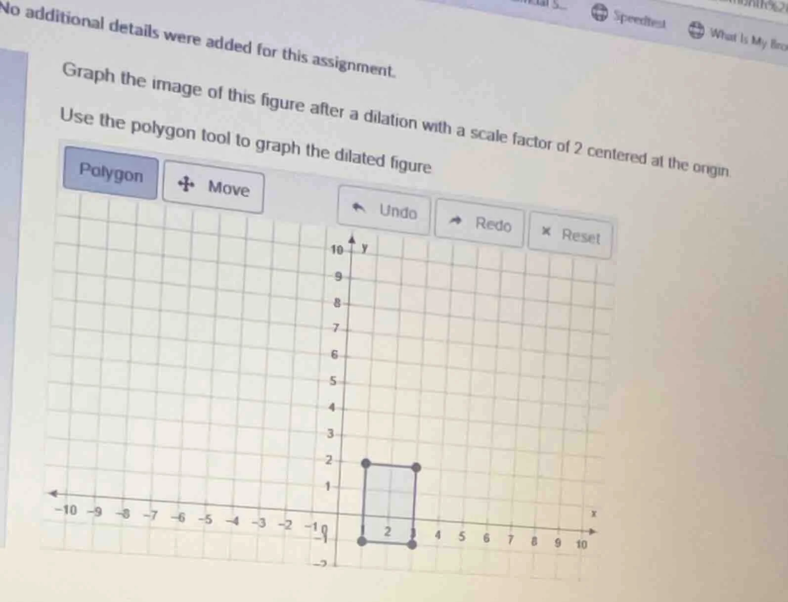 no additional details were added for this assignment. graph the image o…