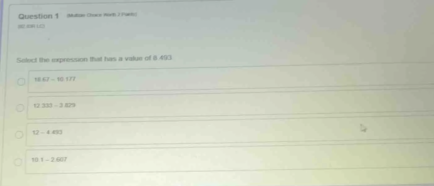 question 1 (multiple choice worth 2 points) (rc 8.04 lc) select the exp…