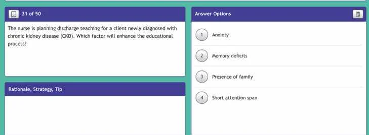 31 of 50 the nurse is planning discharge teaching for a client newly di…