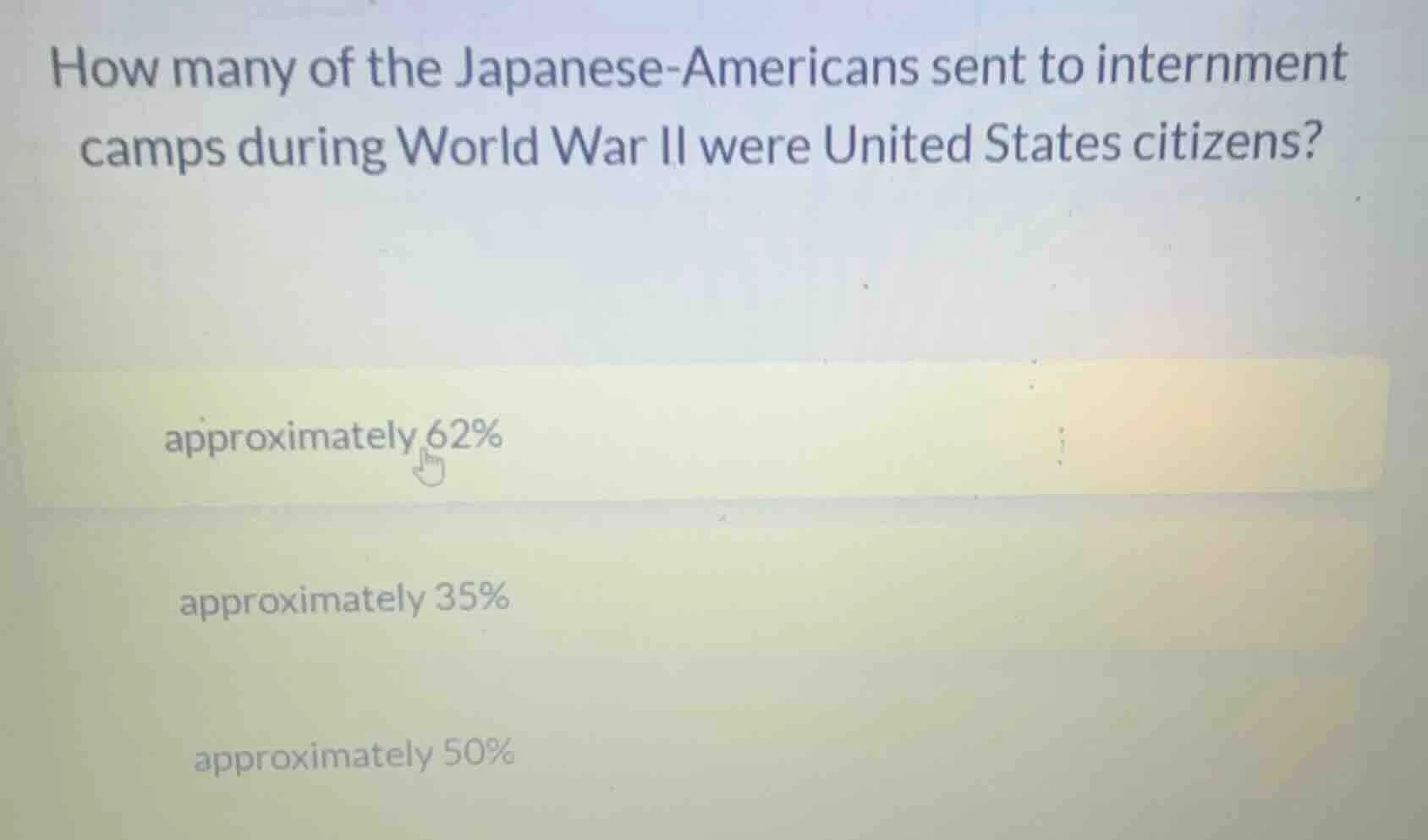 how many of the japanese-americans sent to internment camps during worl…