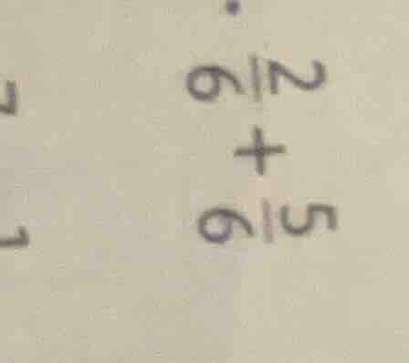 (\frac{2}{6} + \frac{5}{6})