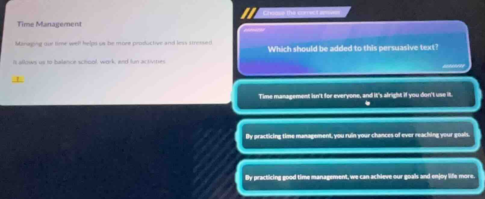 time management managing our time well helps us be more productive and …