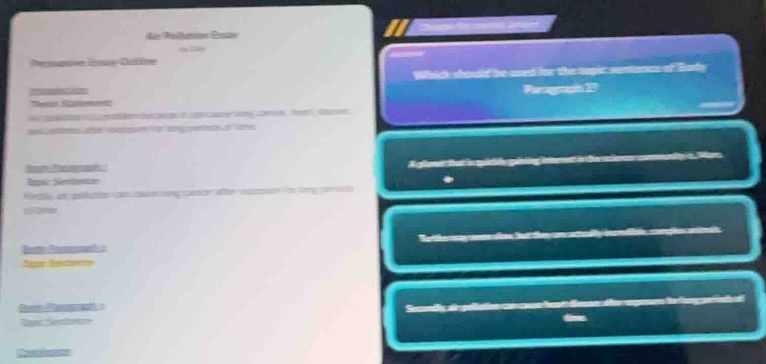 air pollution essay persuasive essay outline introduction thesis statem…