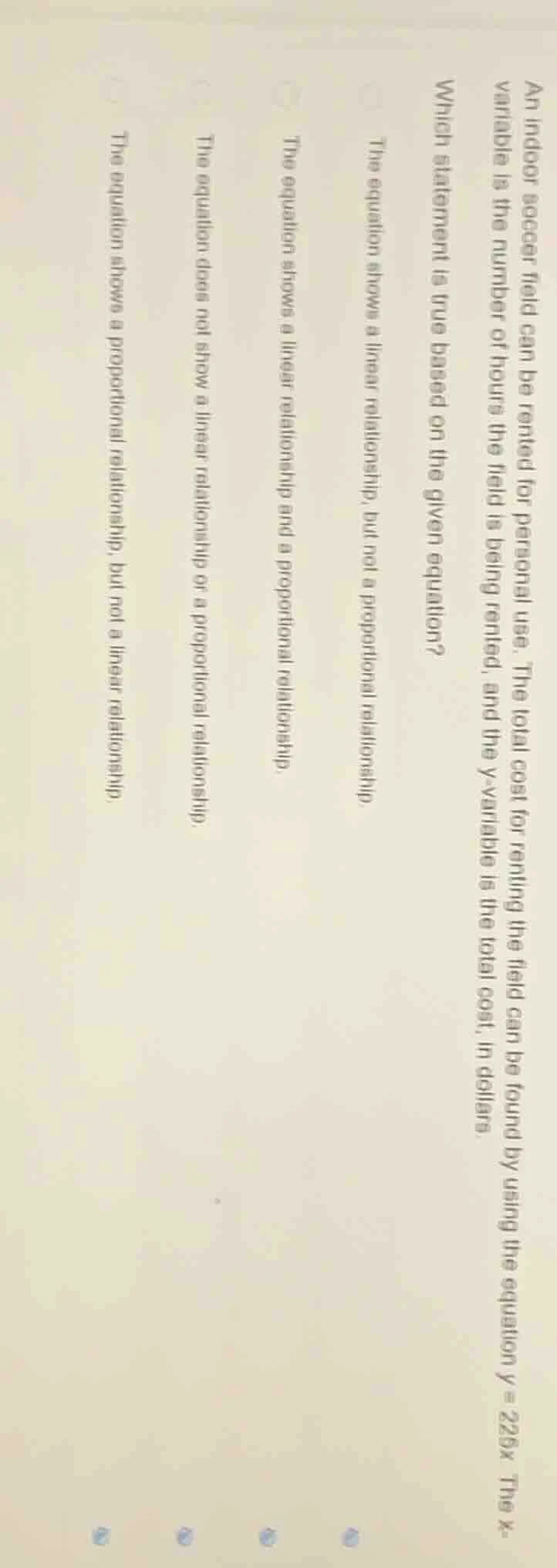an indoor soccer field can be rented for personal use. the total cost f…
