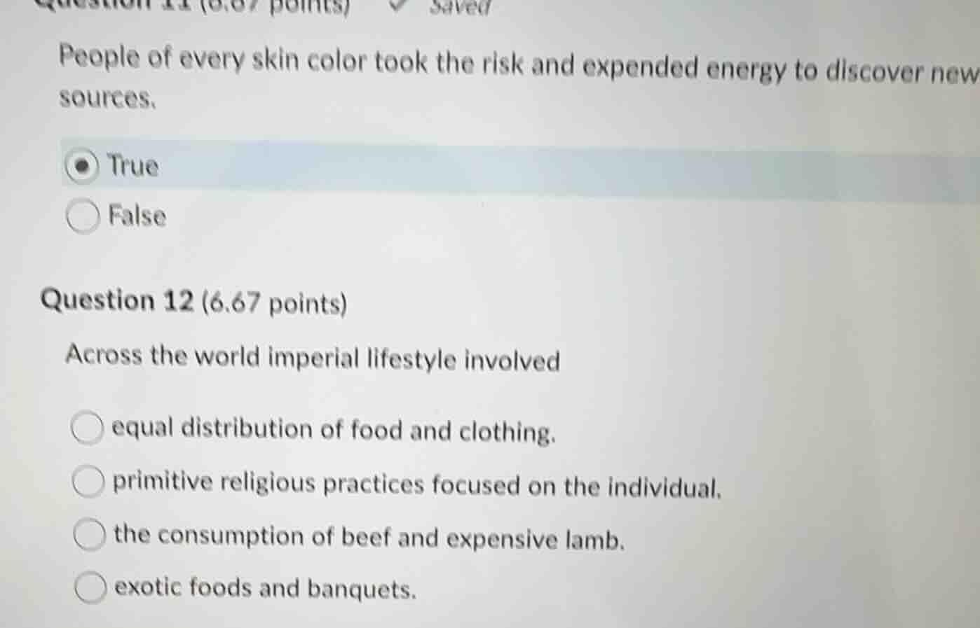 question 11 (6.67 points) ✔ saved people of every skin color took the r…