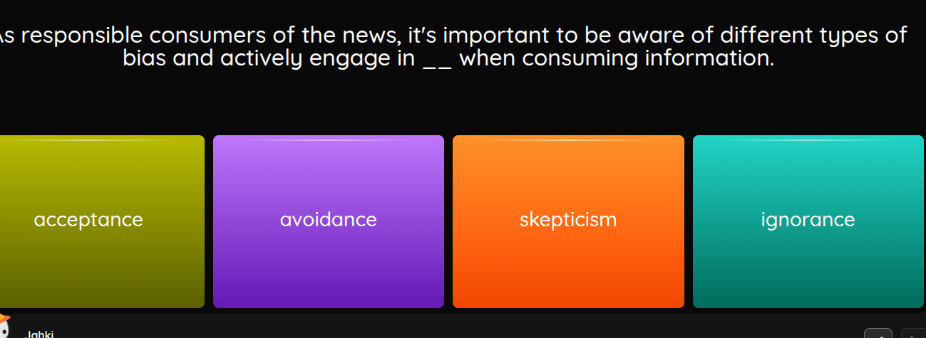 as responsible consumers of the news, it’s important to be aware of dif…