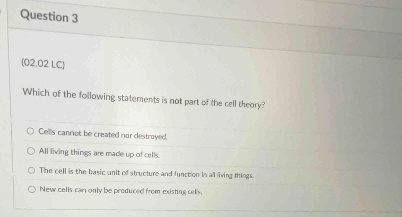 question 3 (02.02 lc) which of the following statements is not part of …