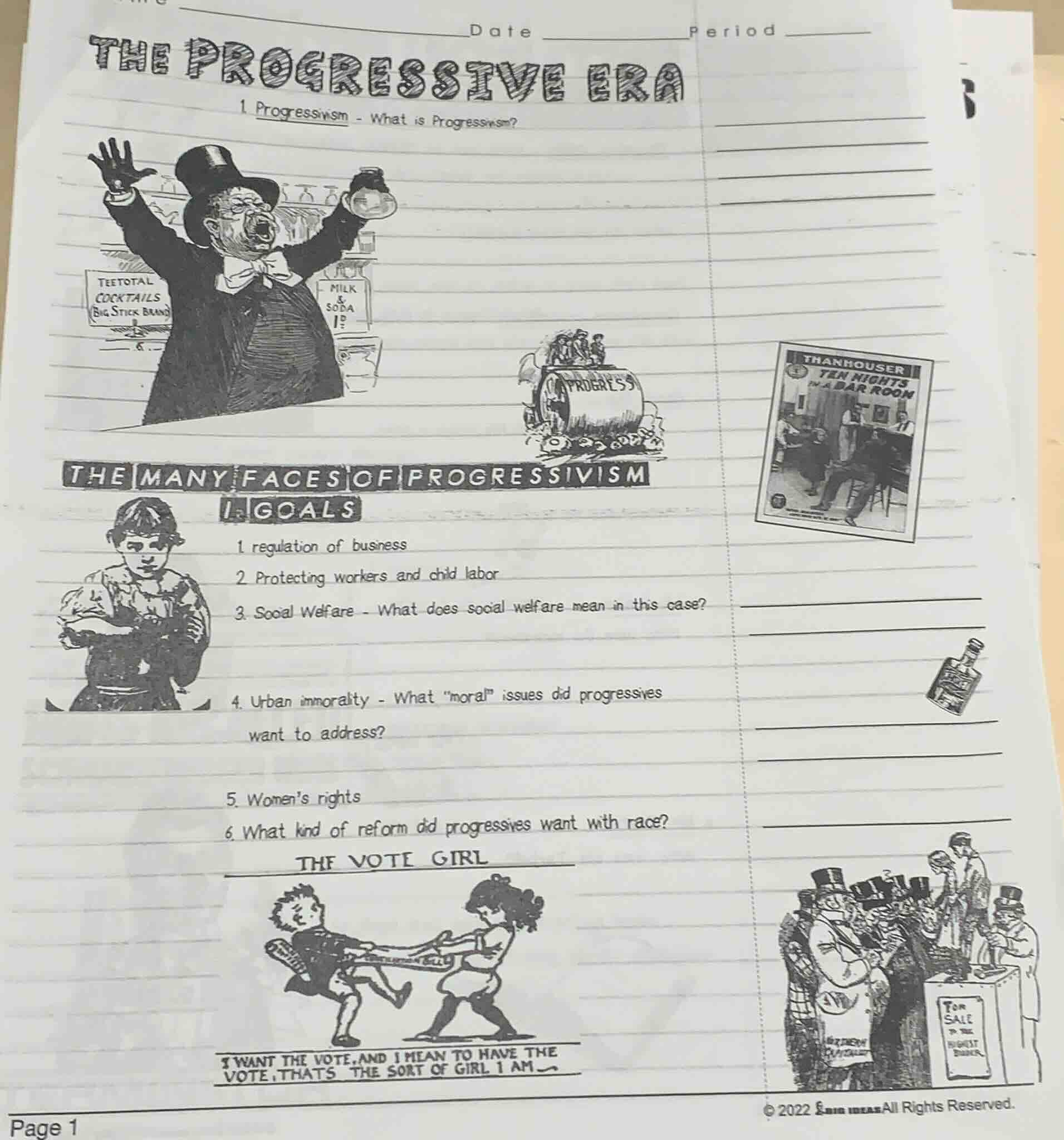 date period the progressive era 1. progressivism - what is progressivis…