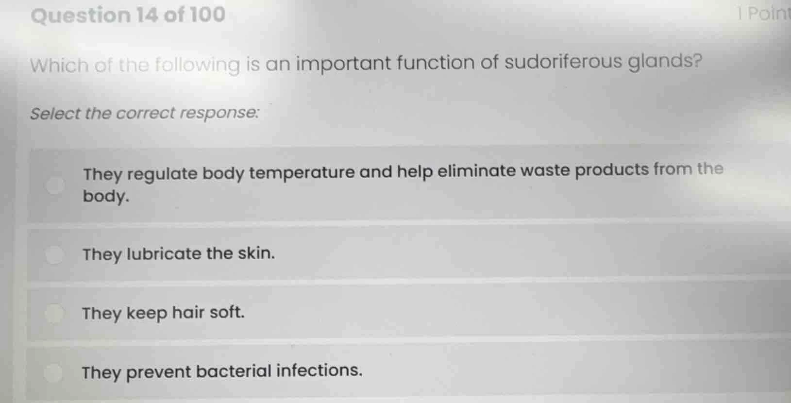 question 14 of 100 which of the following is an important function of s…