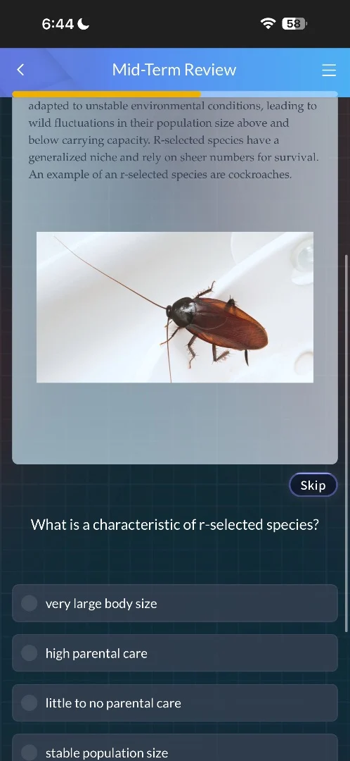 adapted to unstable environmental conditions, leading to wild fluctuati…