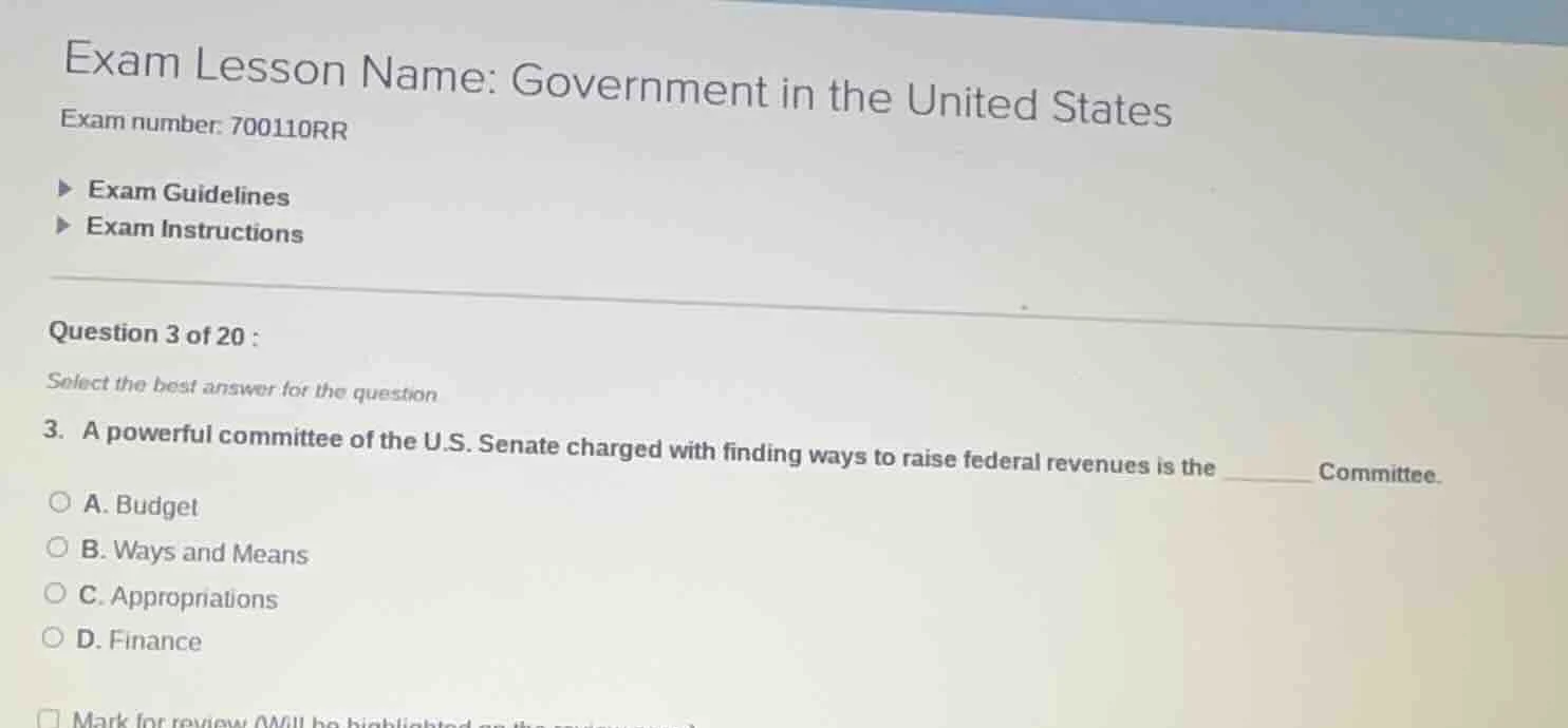 exam lesson name: government in the united states exam number: 700110rr…