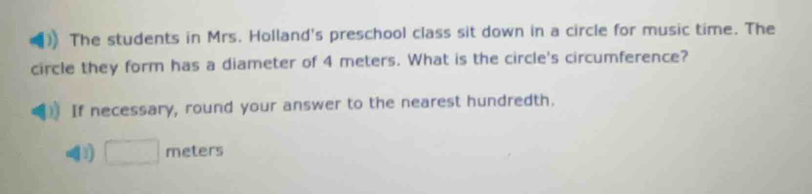the students in mrs. hollands preschool class sit down in a circle for …