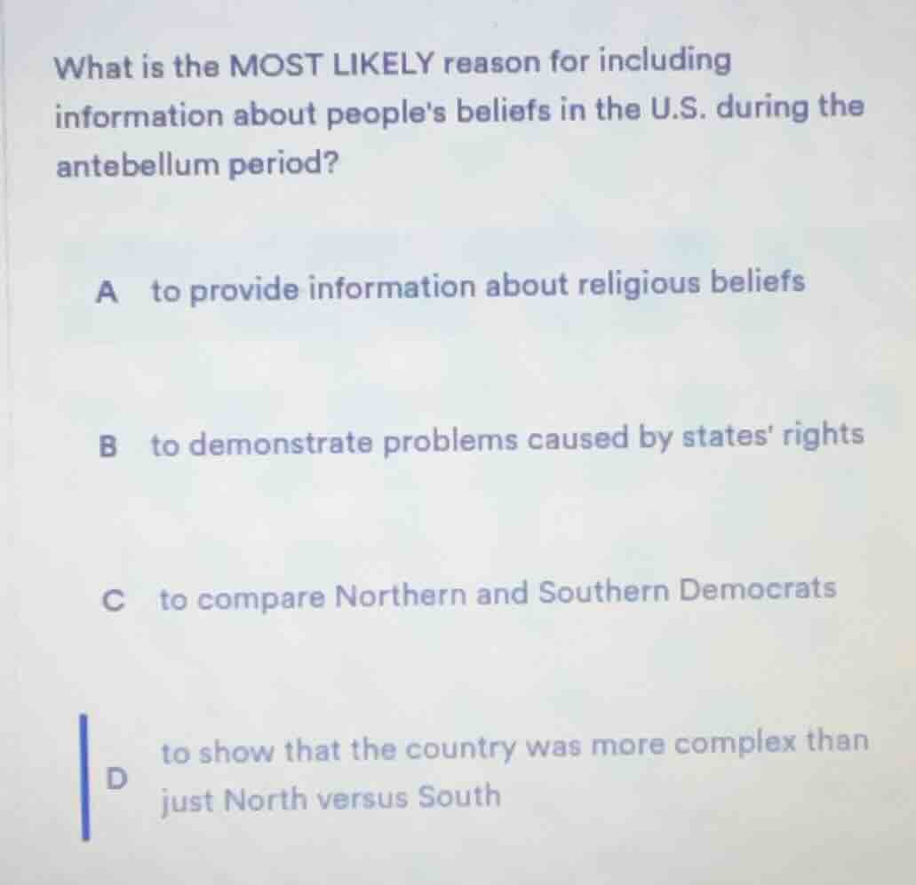 what is the most likely reason for including information about peoples …
