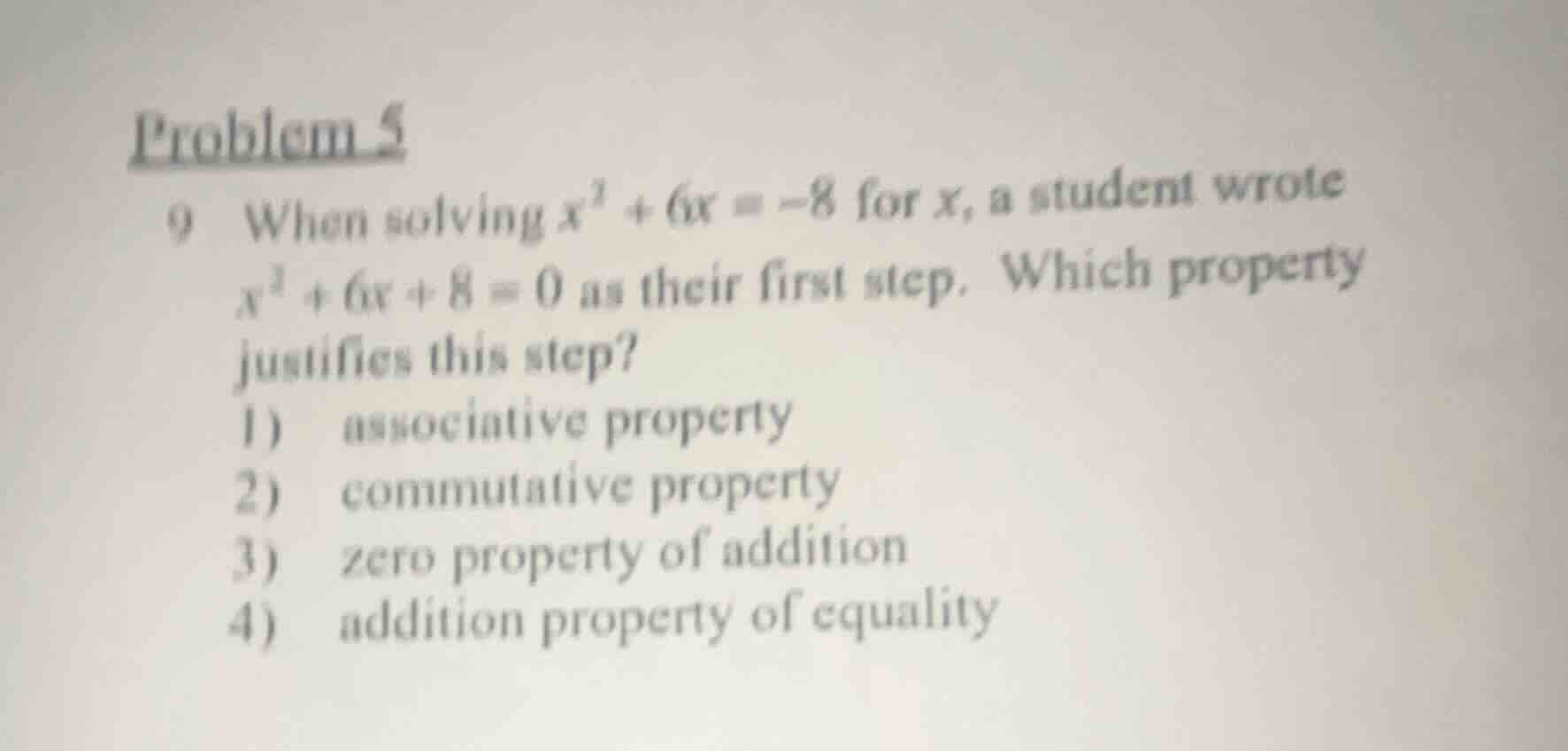 problem 5 9 when solving $x^2 + 6x = -8$ for $x$, a student wrote $x^2 …