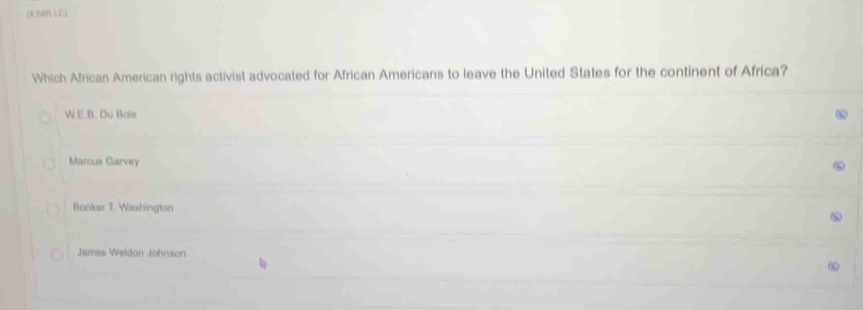 which african american rights activist advocated for african americans …