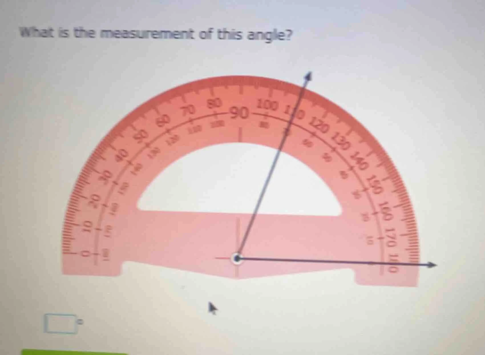 what is the measurement of this angle?