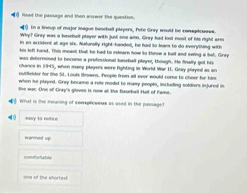 read the passage and then answer the question. in a lineup of major lea…