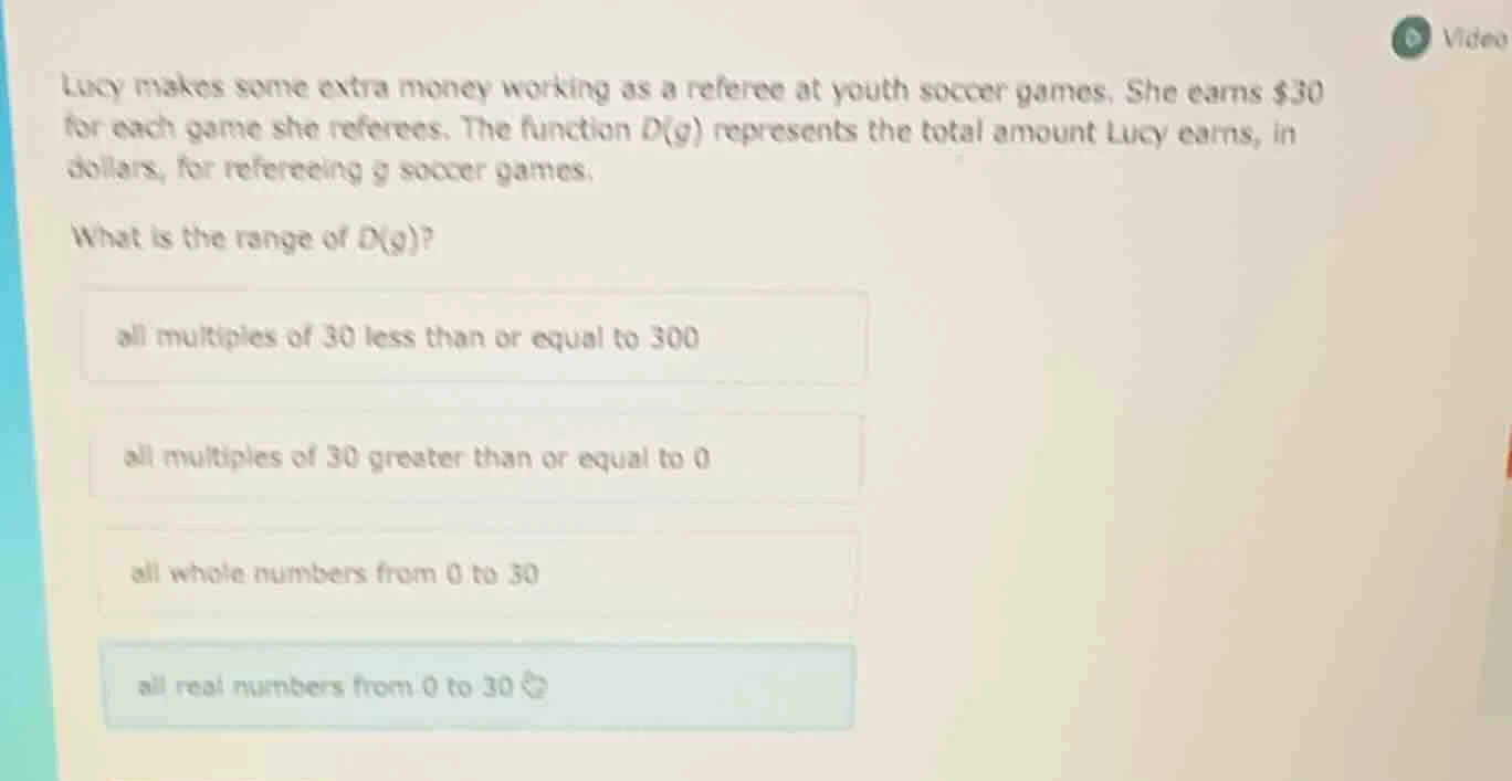 lucy makes some extra money working as a referee at youth soccer games.…