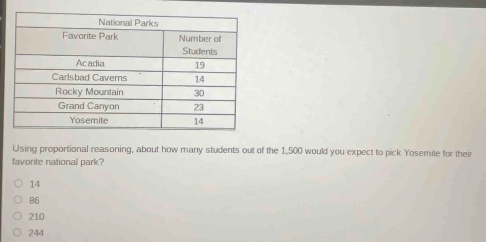 national parks favorite park | number of students acadia | 19 carlsbad …