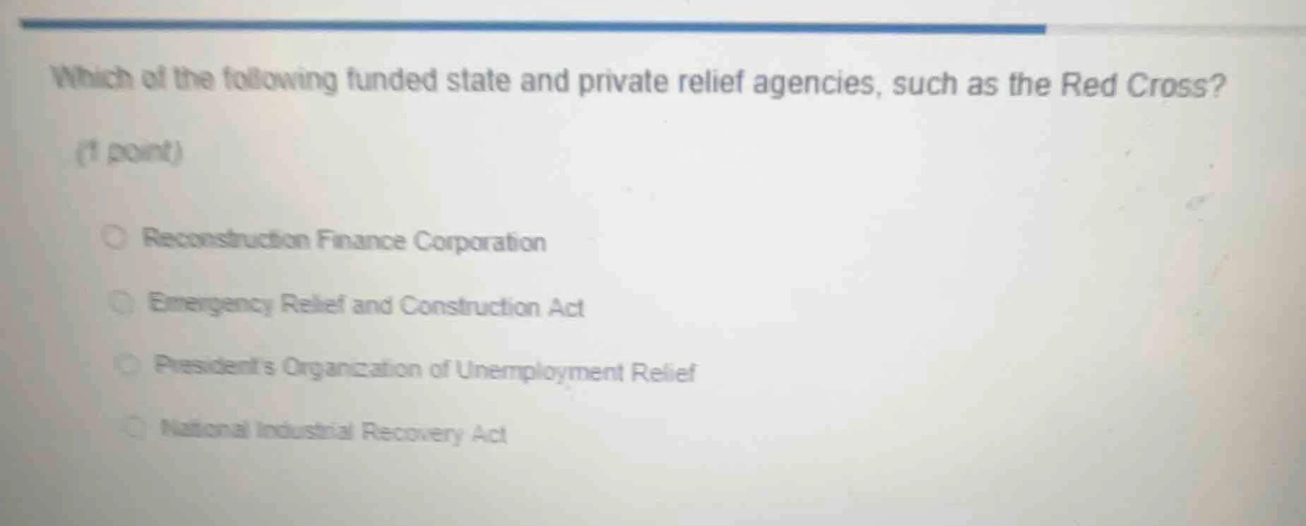 which of the following funded state and private relief agencies, such a…