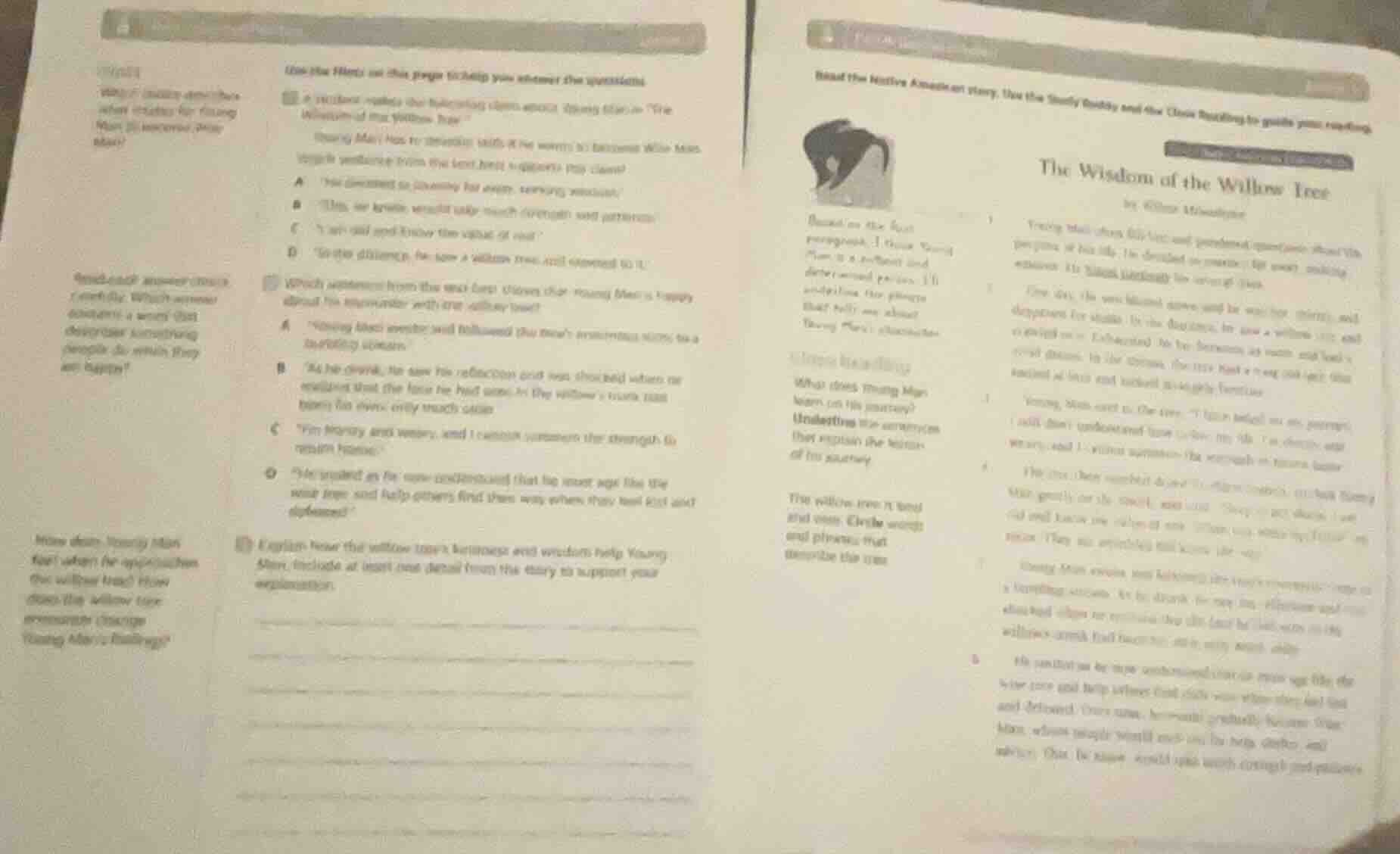 use the hints on this page to help you answer the questions. 1. a stude…