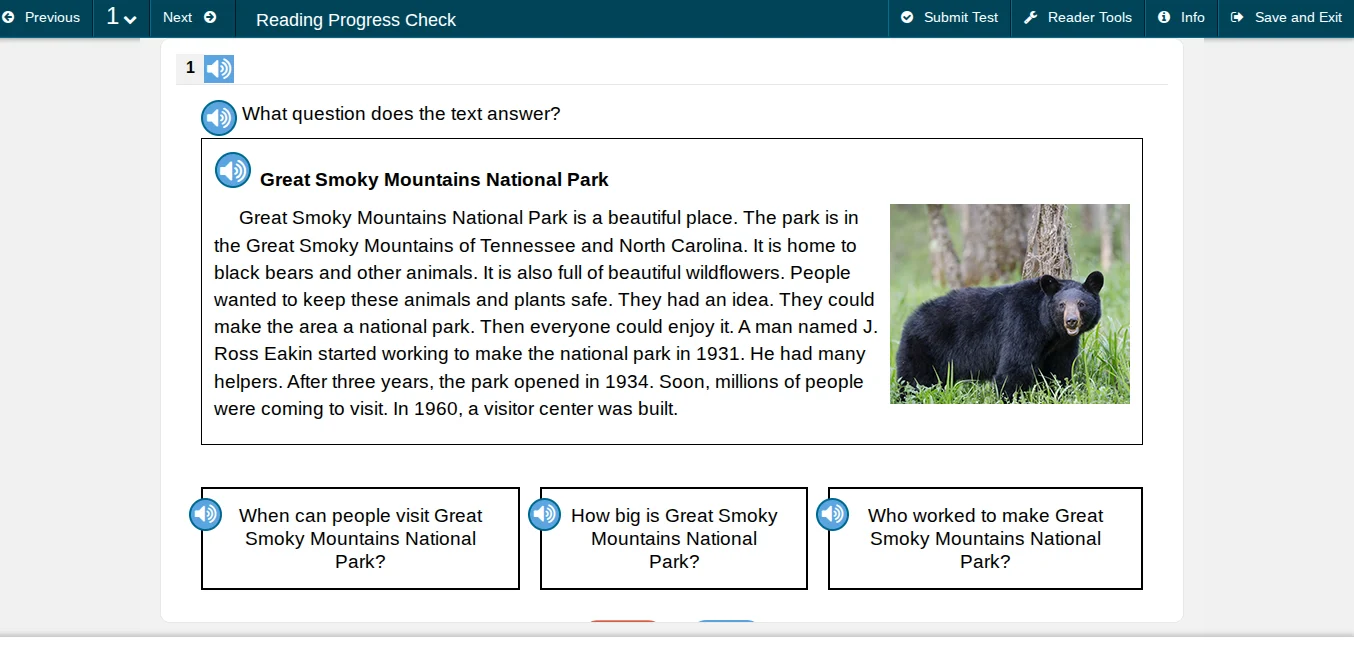 what question does the text answer? great smoky mountains national park…