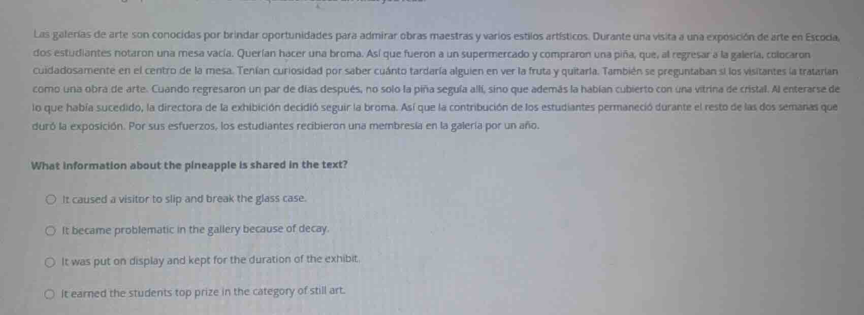 las galerías de arte son conocidas por brindar oportunidades para admir…
