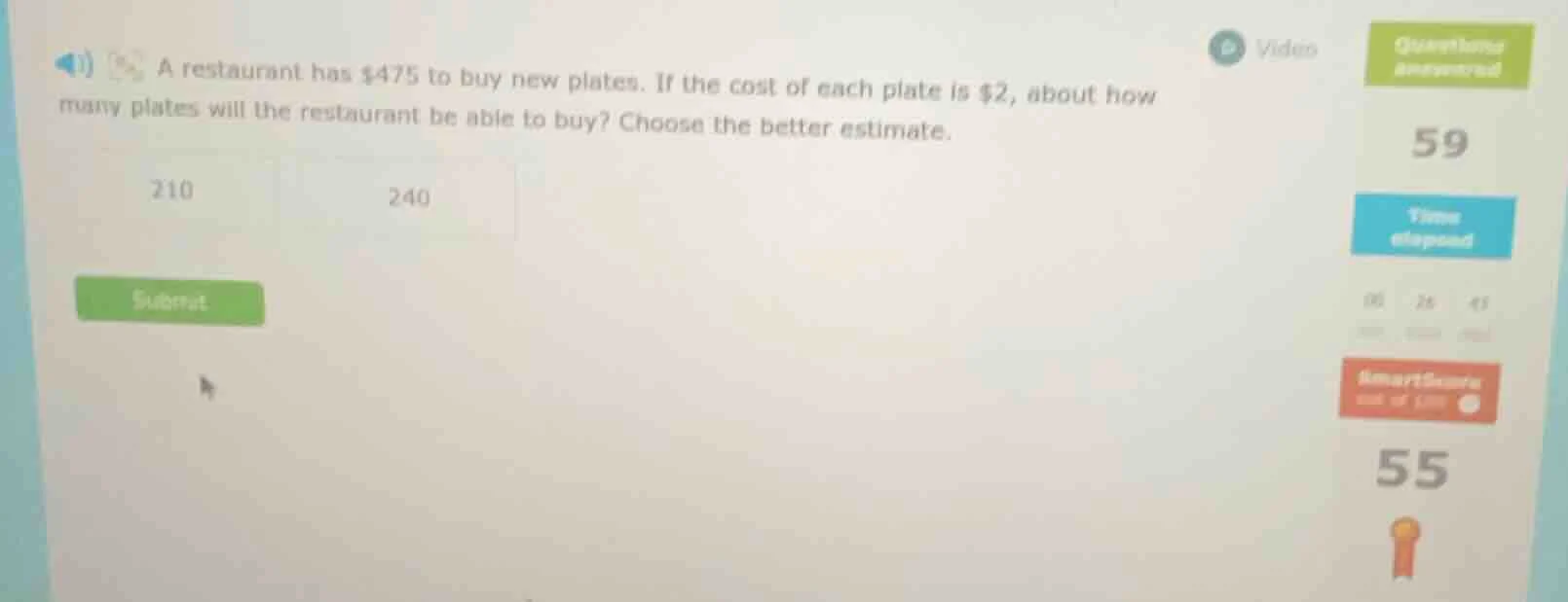 a restaurant has $475 to buy new plates. if the cost of each plate is $…