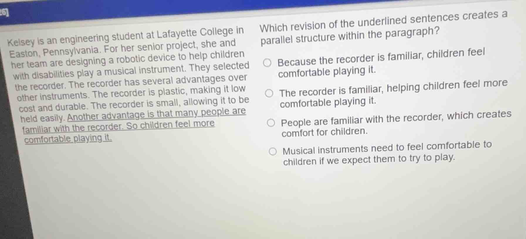 kelsey is an engineering student at lafayette college in easton, pennsy…