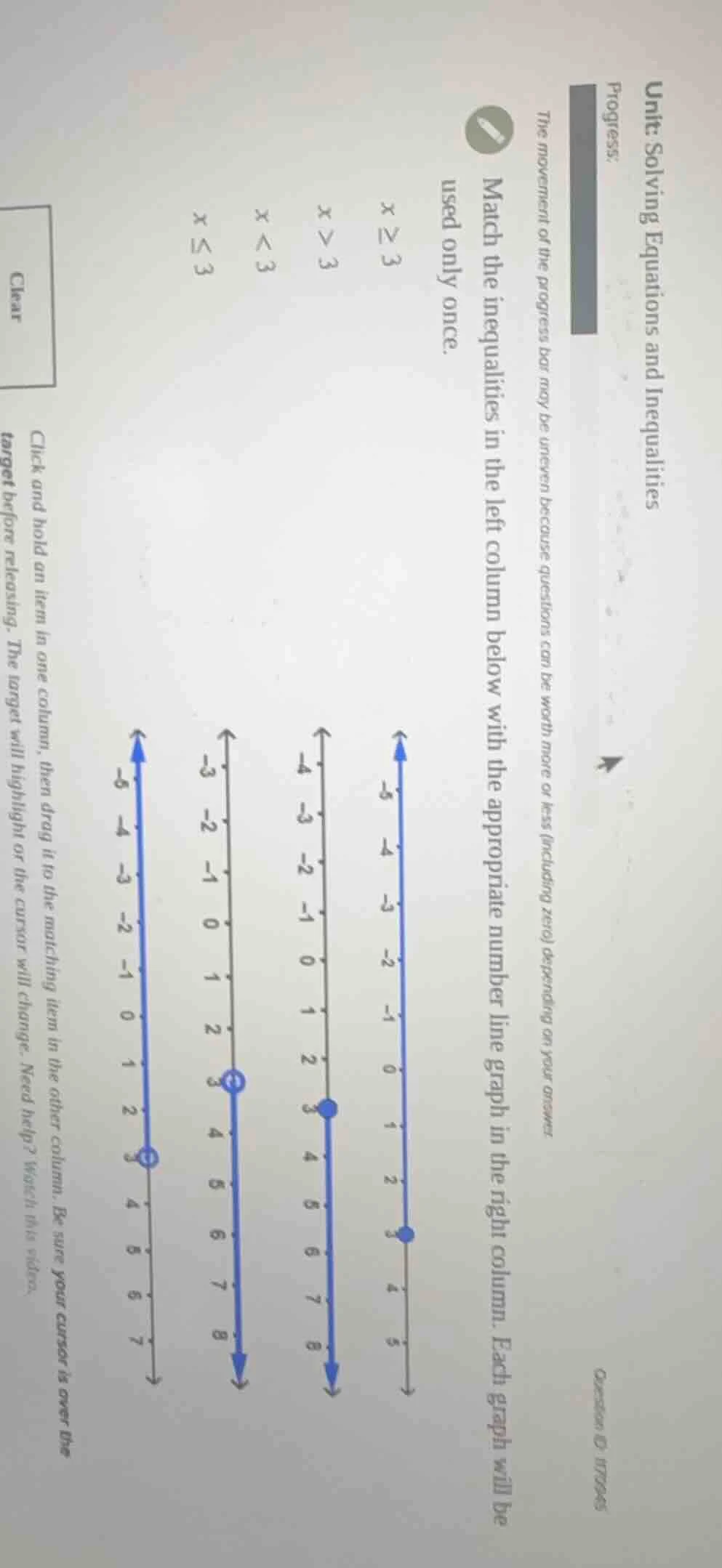 unit solving equations and inequalities progress. the movement of the p…