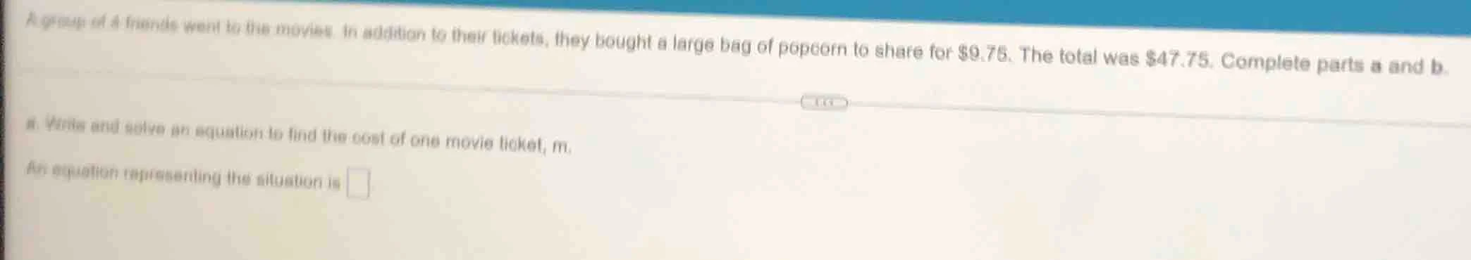 a group of 4 friends went to the movies. in addition to their tickets, …