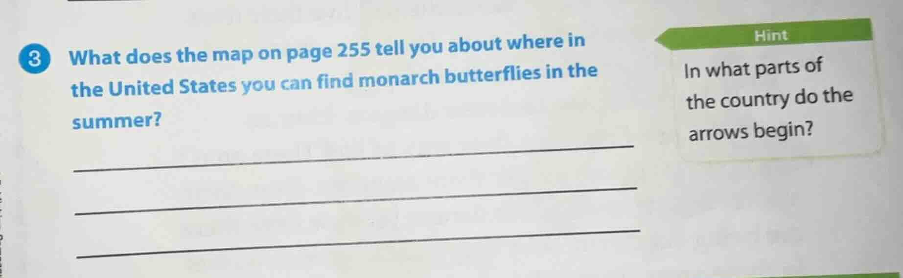 3 what does the map on page 255 tell you about where in the united stat…