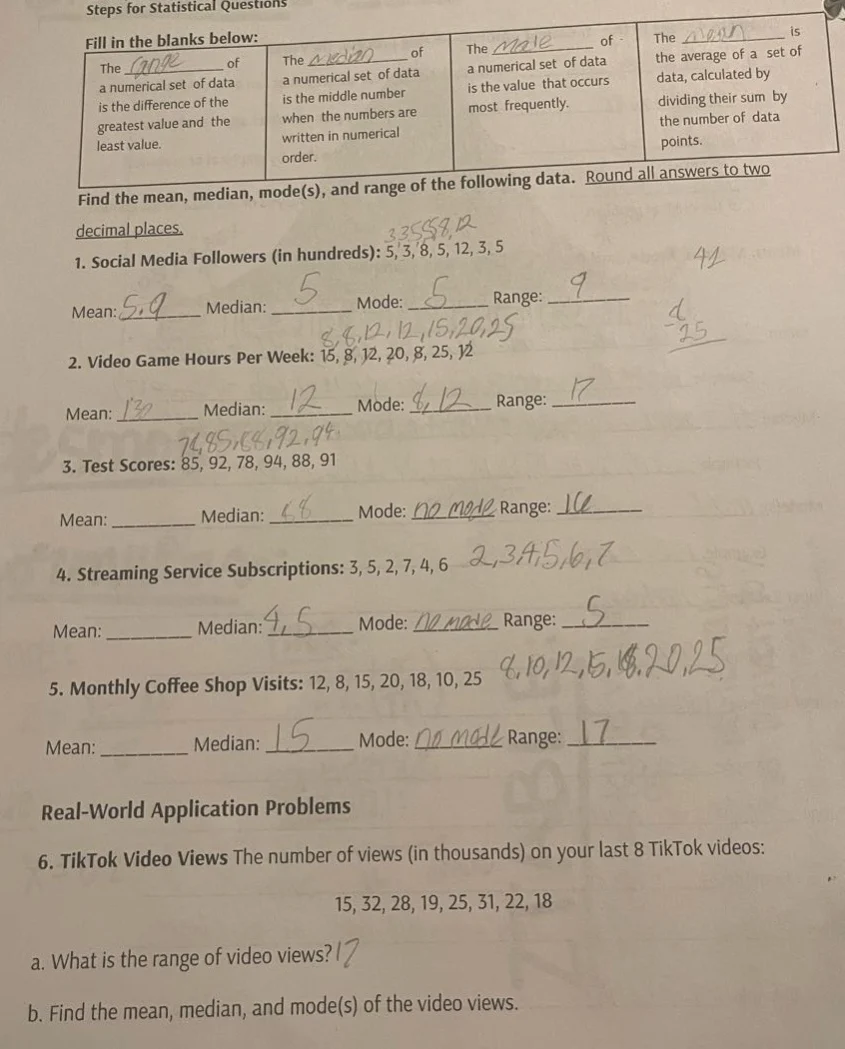 steps for statistical questions fill in the blanks below: the ____ of a…