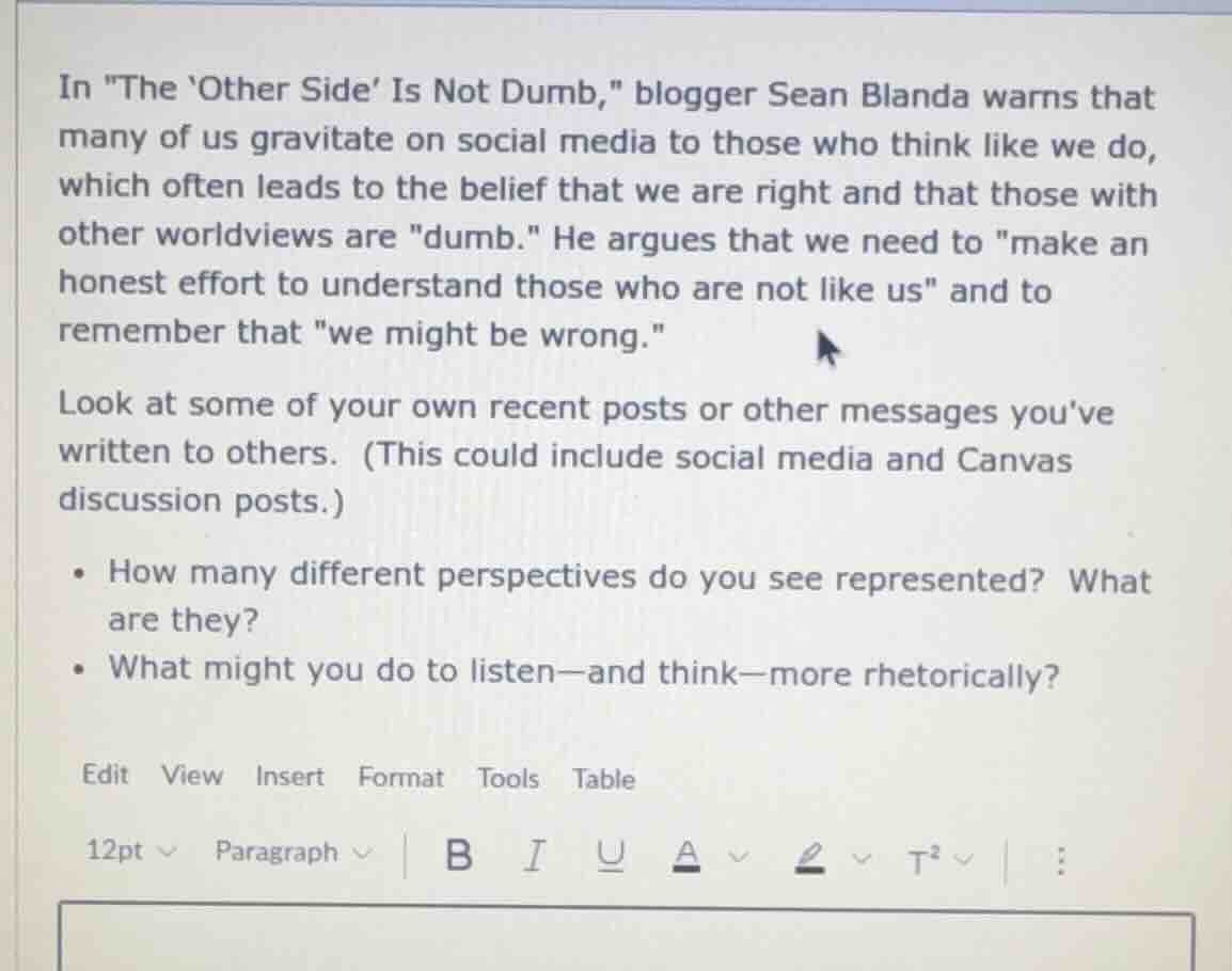 in \the other side is not dumb,\ blogger sean blanda warns that many of…