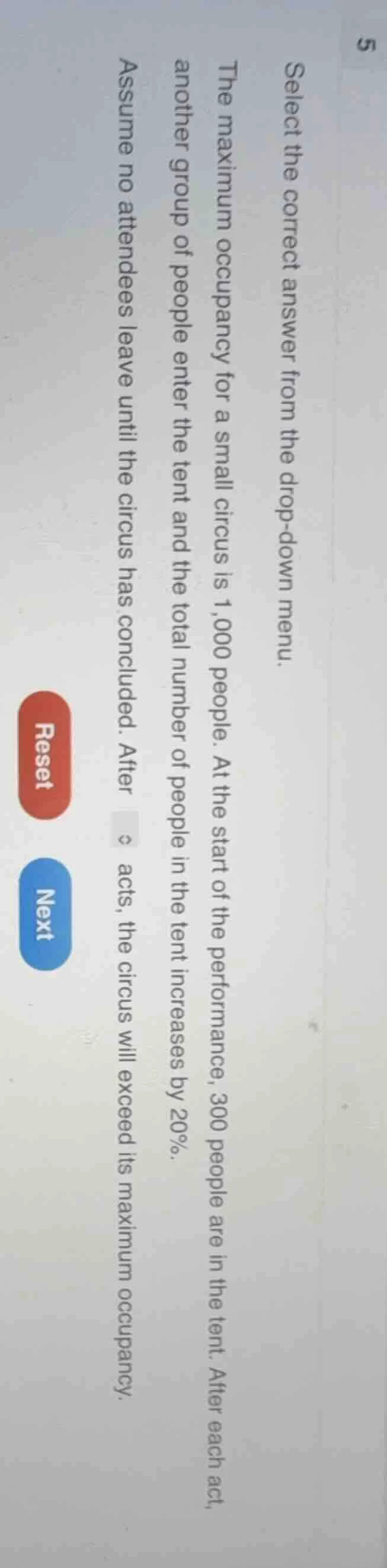 select the correct answer from the drop - down menu. the maximum occupa…