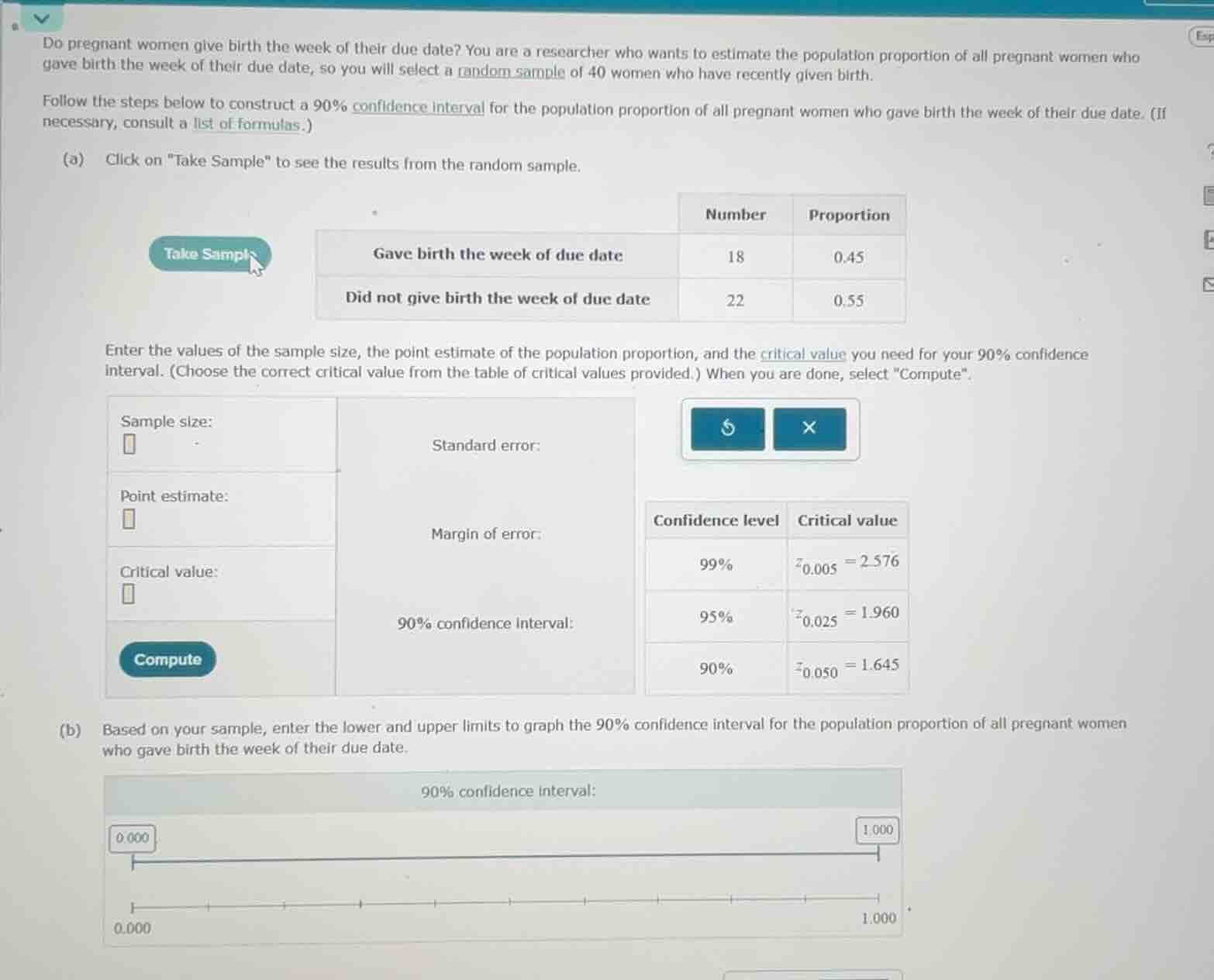 do pregnant women give birth the week of their due date? you are a rese…