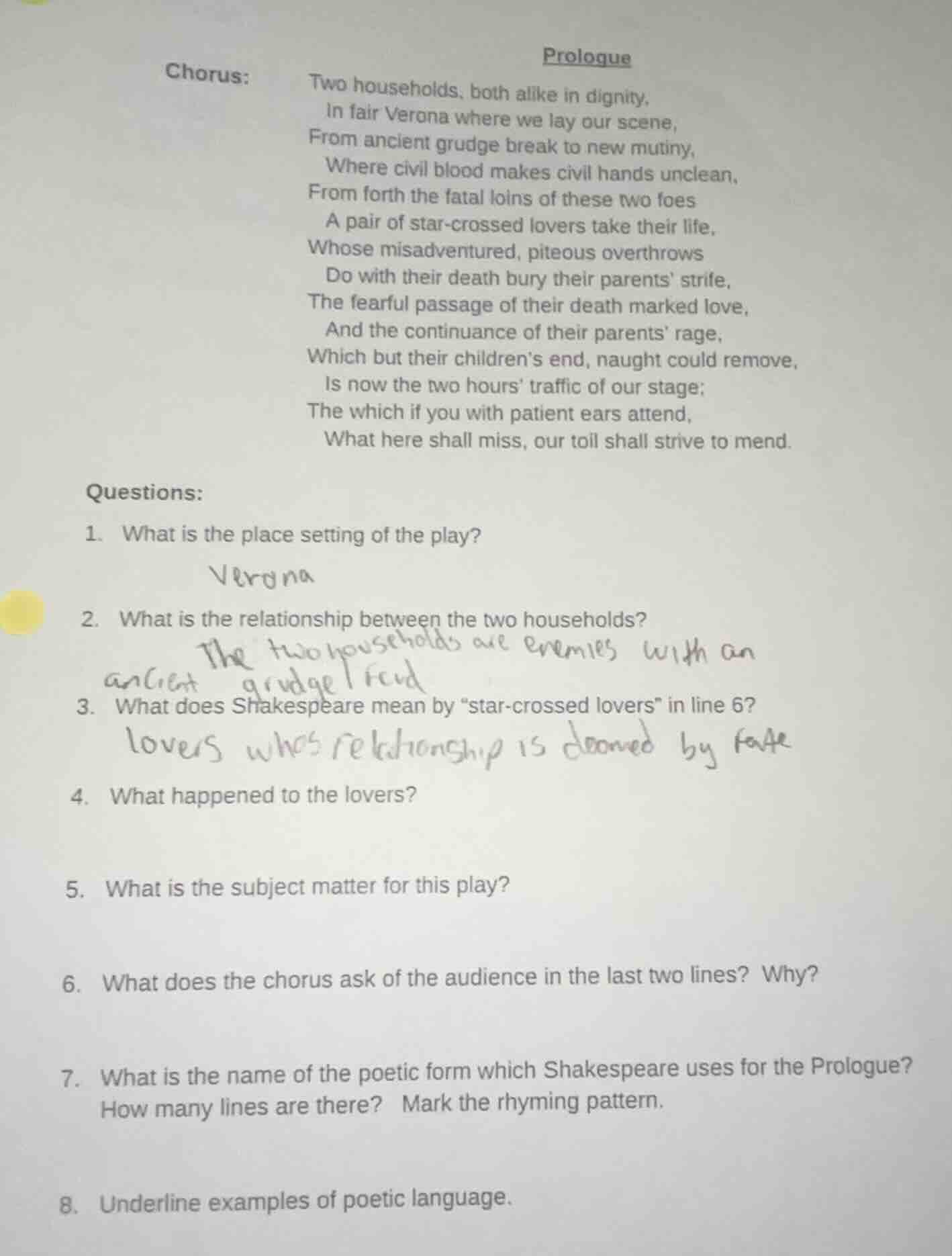 prologue chorus: two households, both alike in dignity, in fair verona …